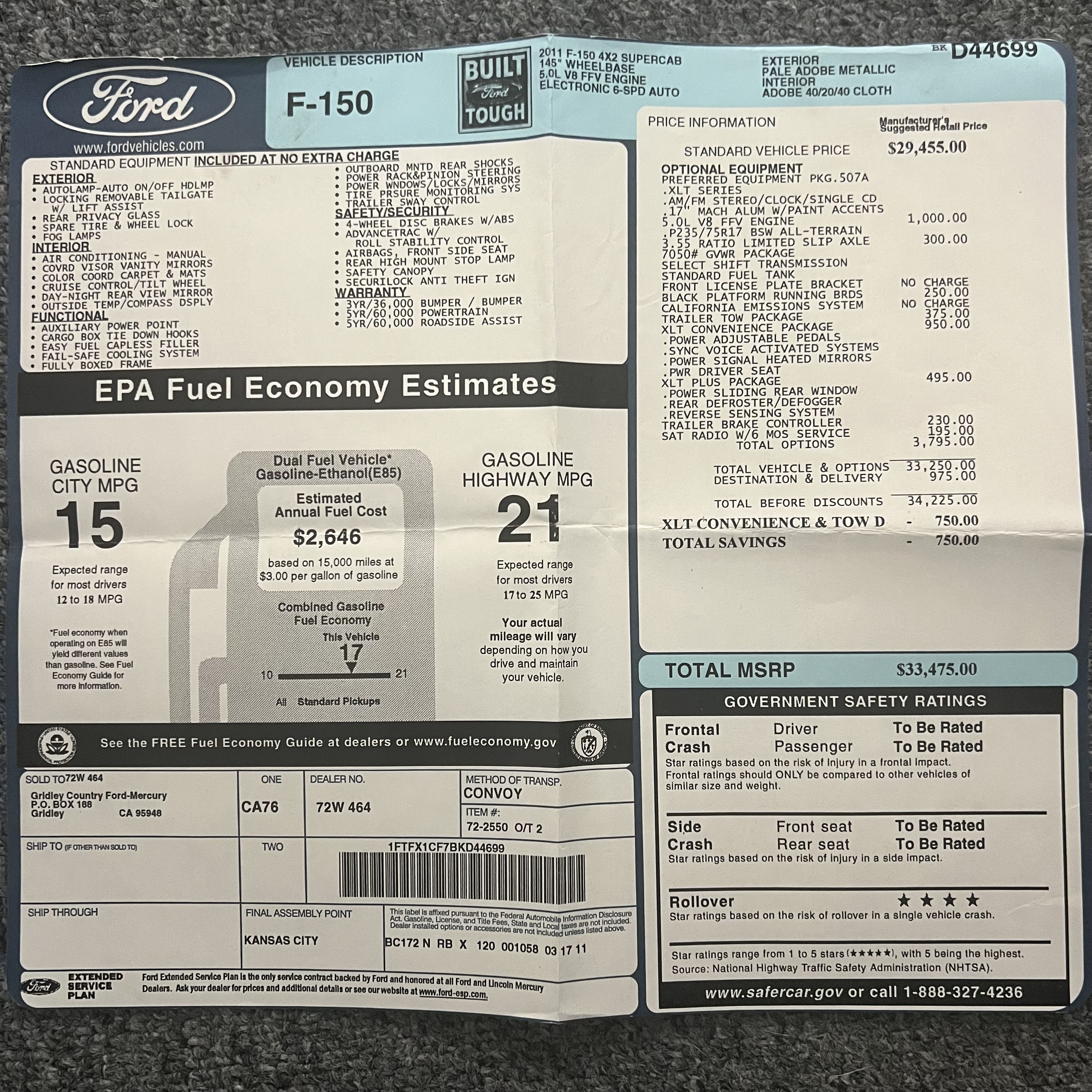 Used 2011 Ford F150 2WD SuperCab image 7