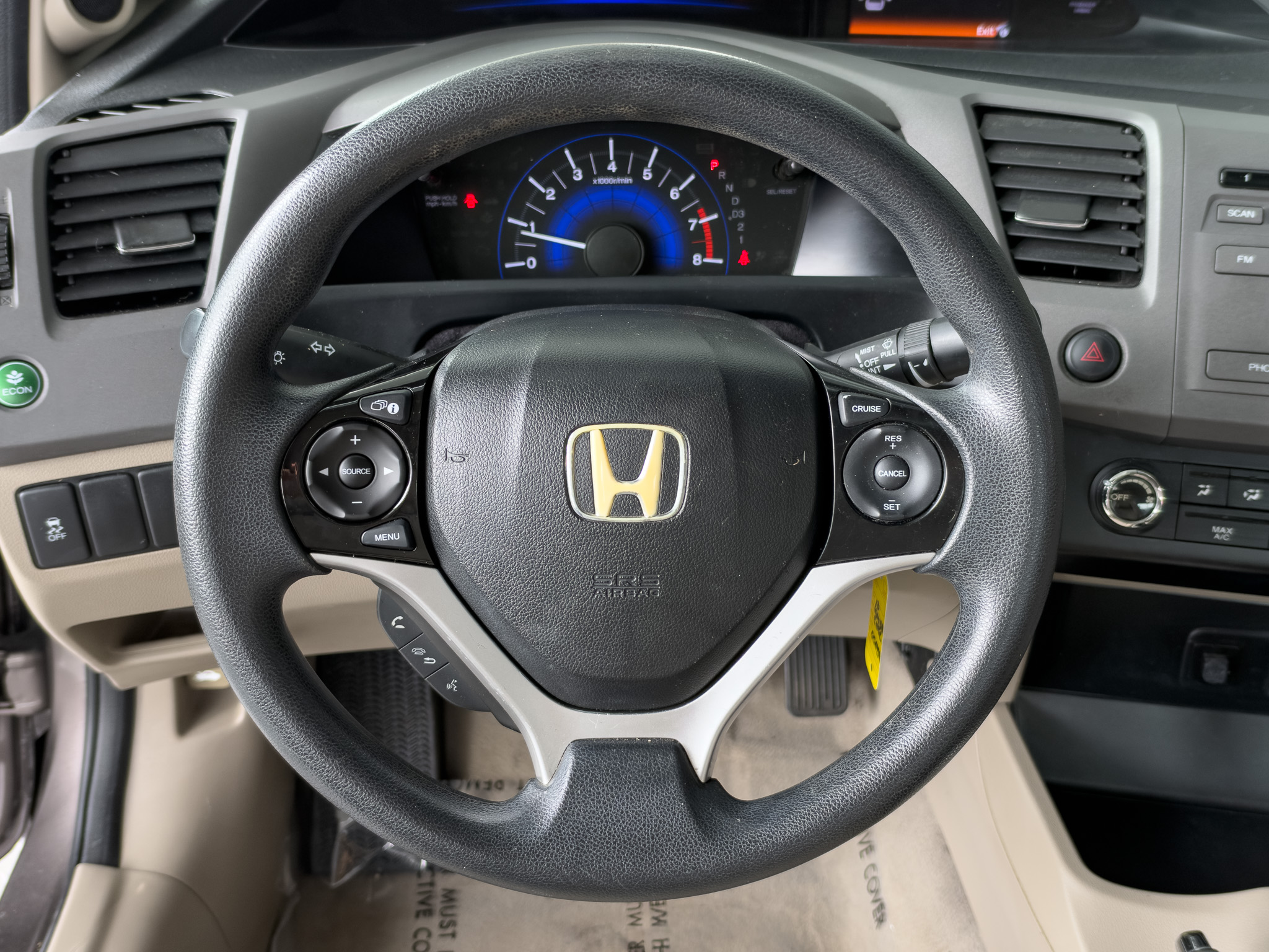 Used 2012 Honda Civic EX Sedan image 9