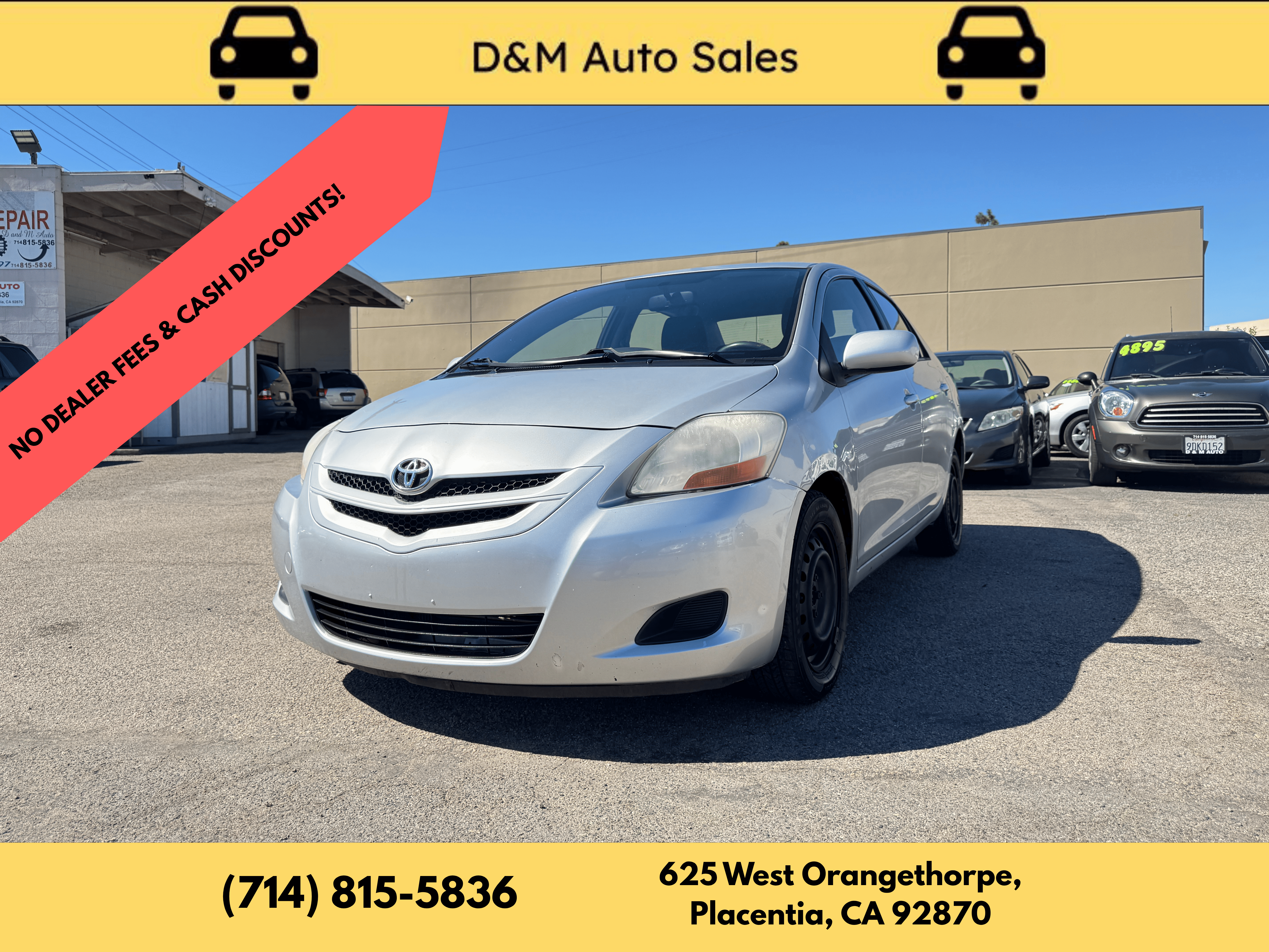Used 2008 Toyota Yaris Sedan FWD image 1