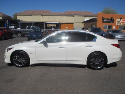 Used 2016 INFINITI Q50 Red Sport 400 Sedan 4D