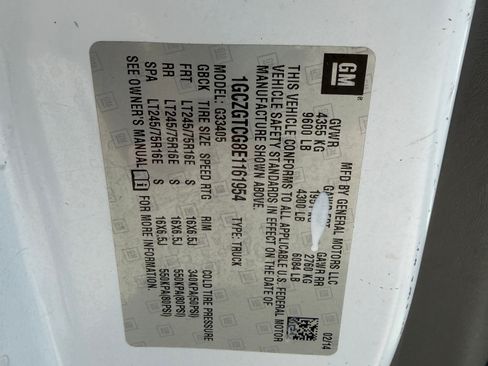 Used 2014 Chevrolet Express 3500 UNAVAIL RWD image 13