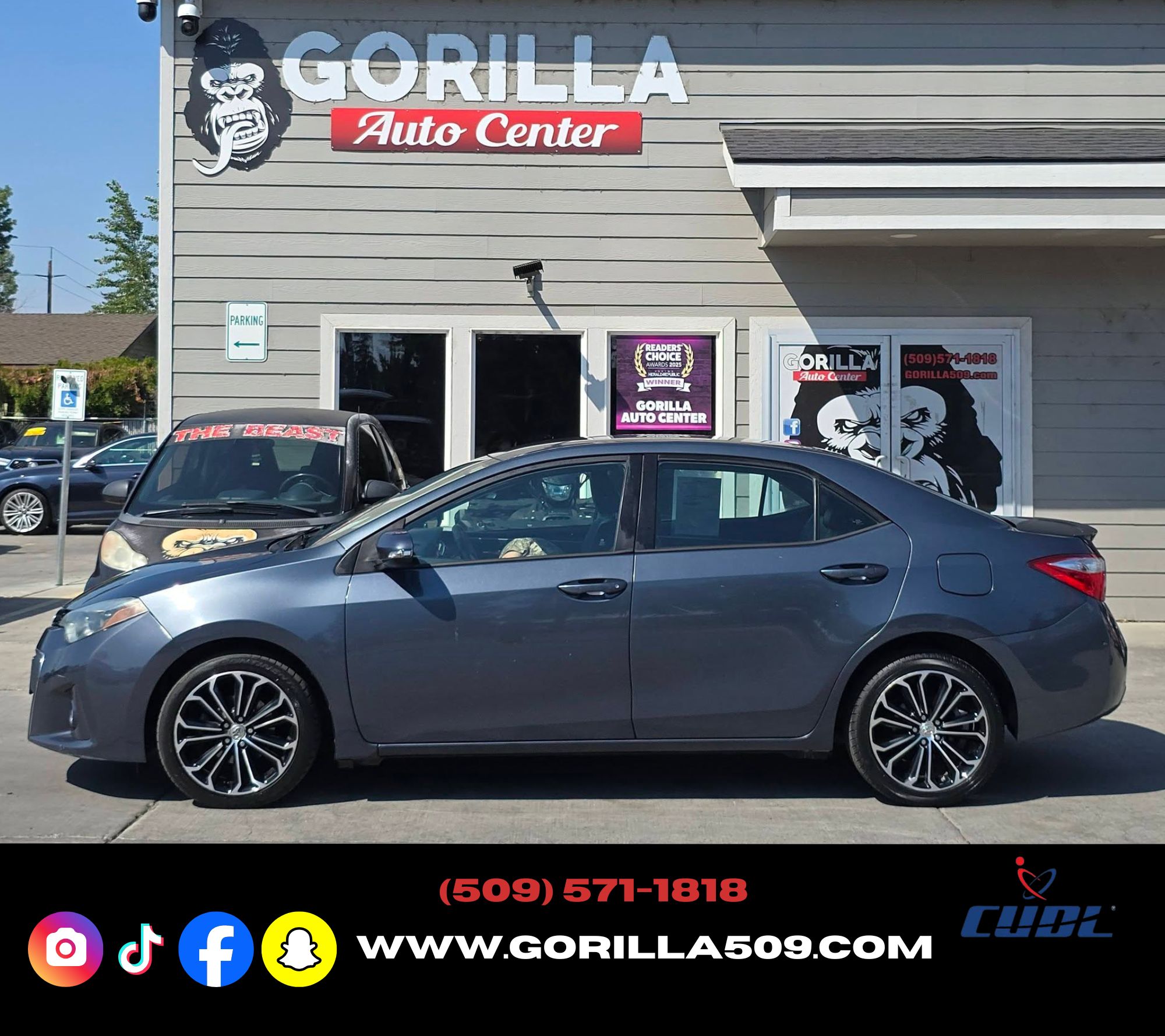 Used 2014 Toyota Corolla S Plus FWD image 4