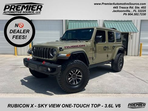 Used 2025 Jeep Wrangler Unlimited Rubicon AWD/4WD image 1