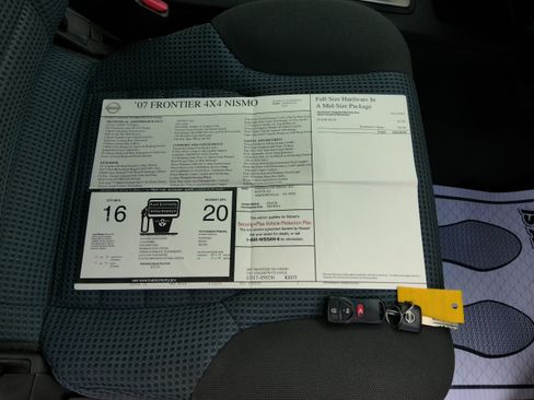 Used 2007 Nissan Frontier 4x4 Crew Cab NISMO image 64