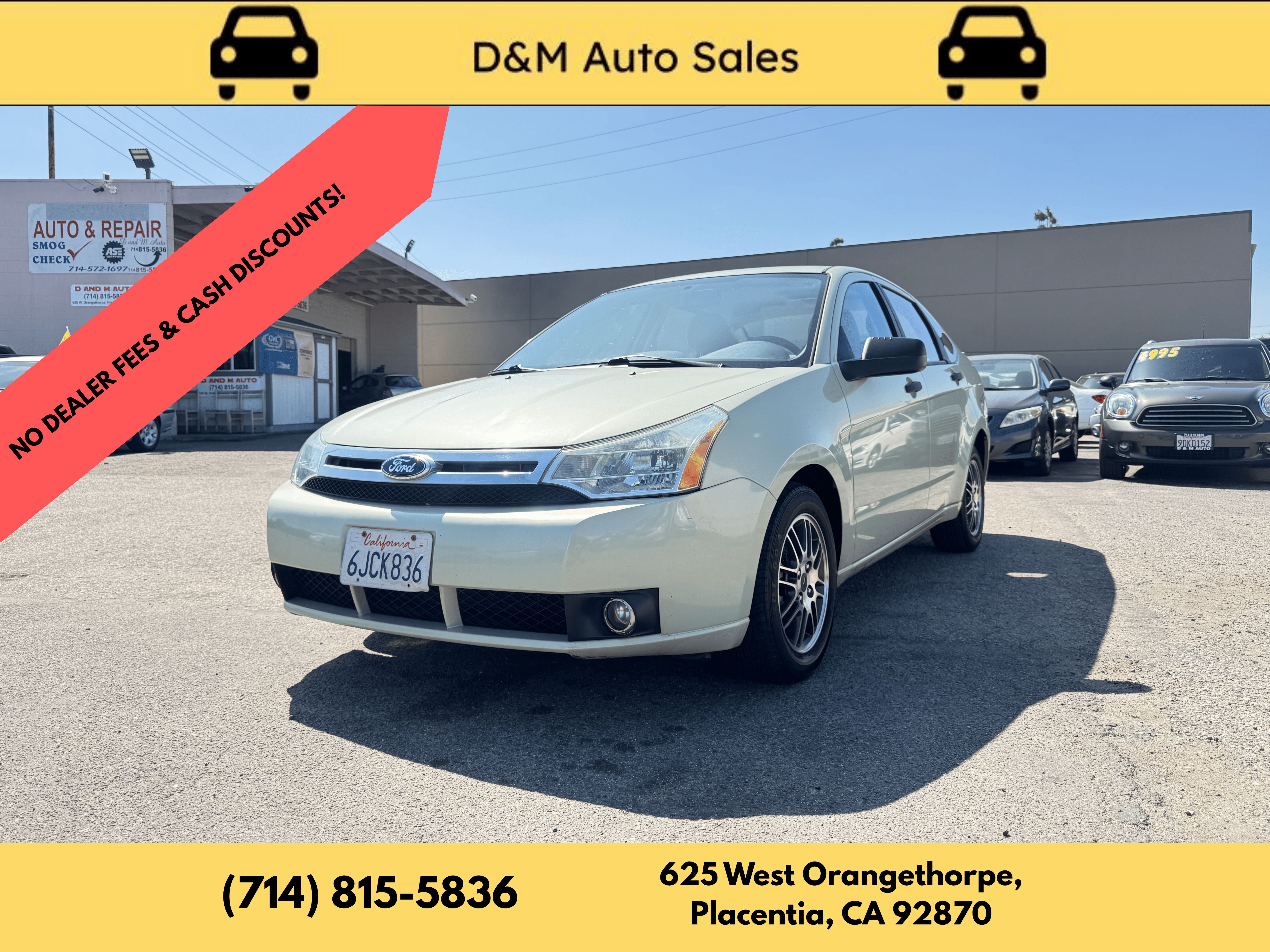 Used 2010 Ford Focus SE Sedan FWD image 1