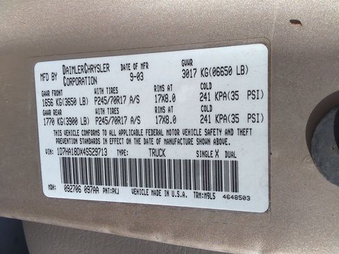 Used 2004 Dodge Ram 1500 Truck SLT image 36