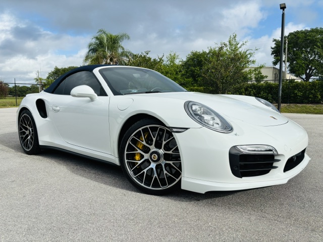 Used 2014 Porsche 911 Turbo S Cabriolet AWD/4WD image 1