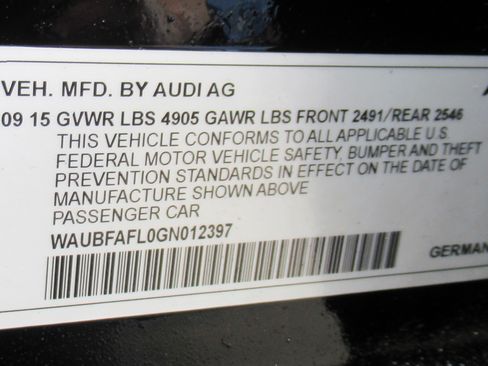 Used 2016 Audi A4 2.0T Premium quattro Sedan AWD/4WD image 24