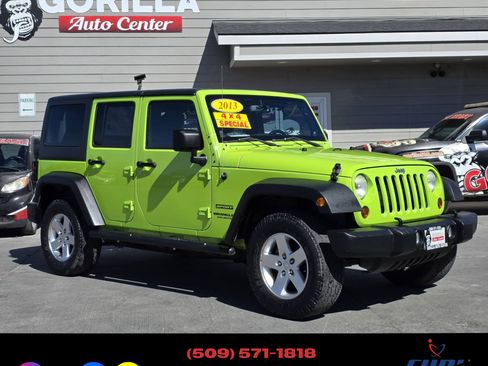 Used 2013 Jeep Wrangler Unlimited Sport image 1