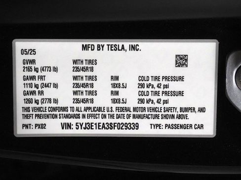 Used 2025 Tesla Model 3 Long Range image 73