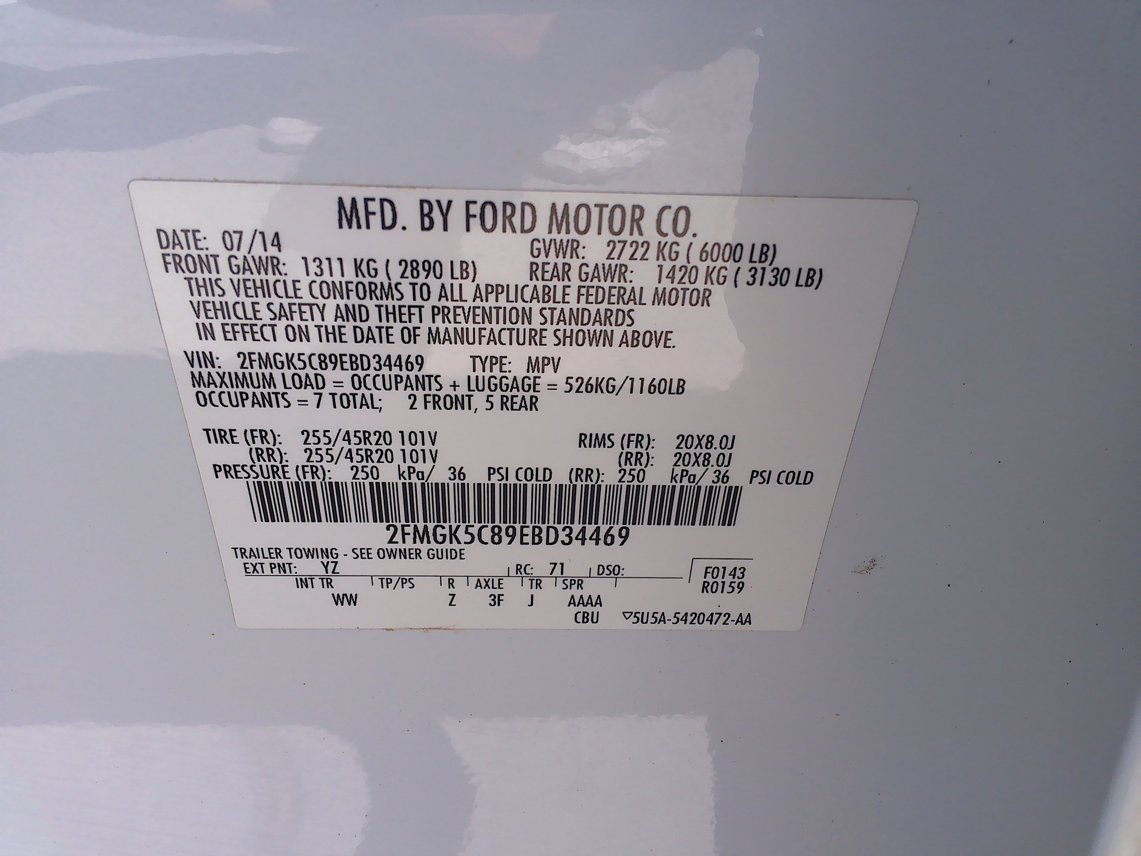 Used 2014 Ford Flex SEL FWD image 43