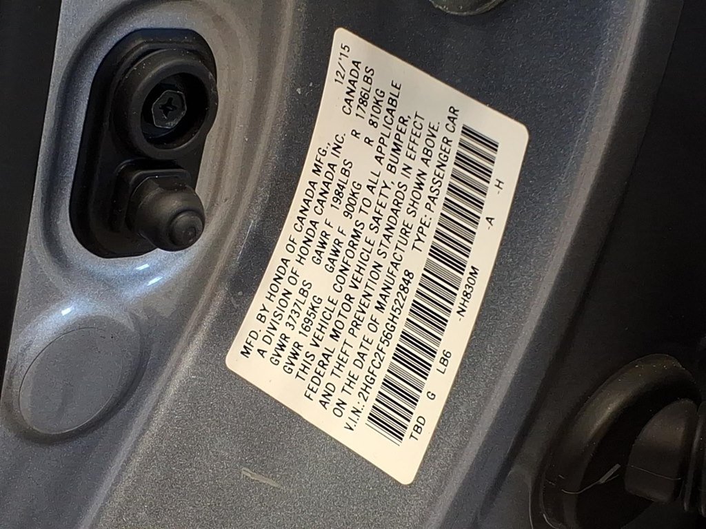 Used 2016 Honda Civic LX image 19