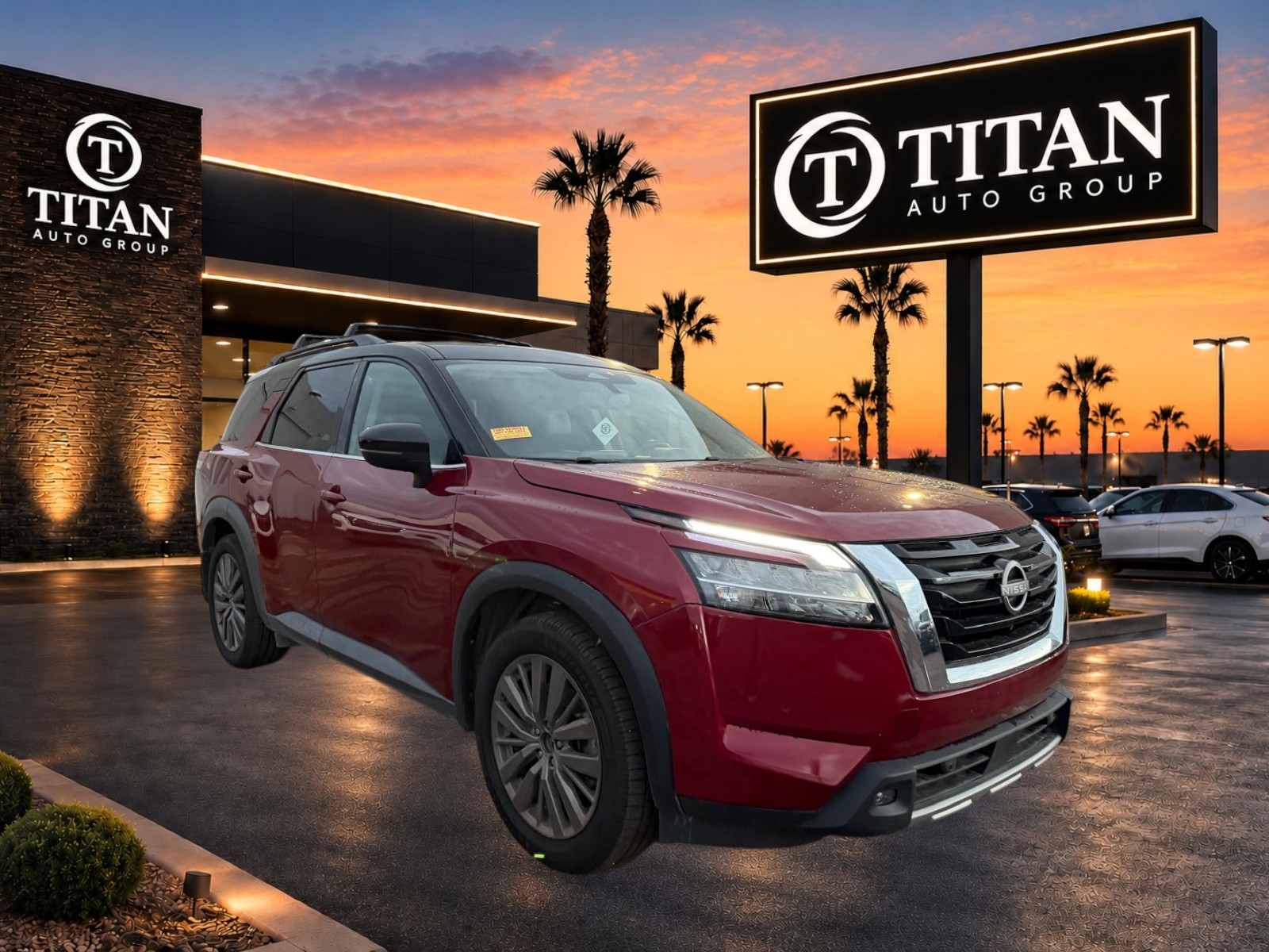Used 2022 Nissan Pathfinder FWD SL image 1