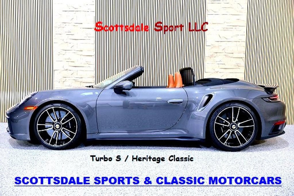 Used 2024 Porsche 911 Turbo S Cabriolet AWD/4WD image 1