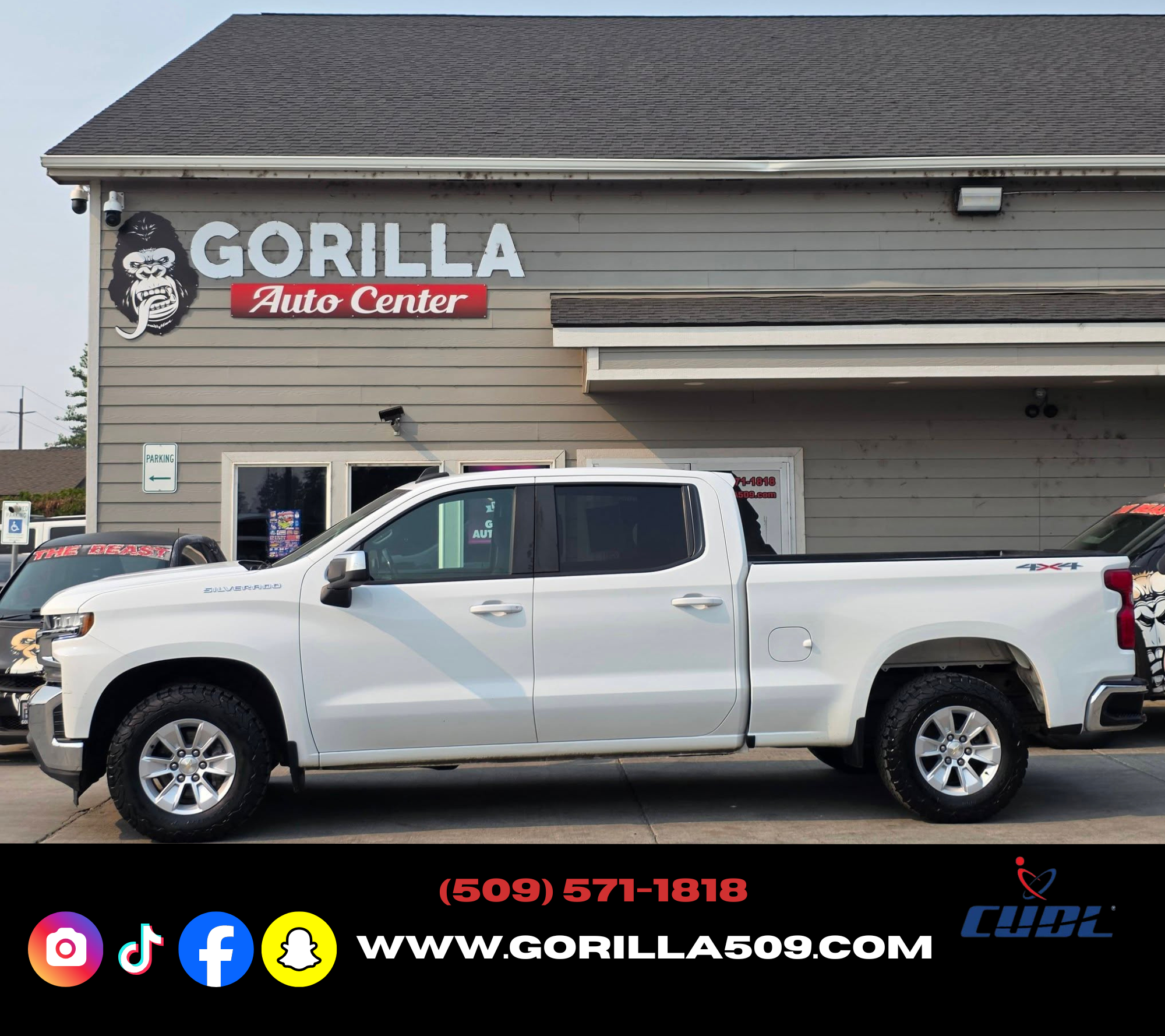 Used 2021 Chevrolet Silverado 1500 4x4 Crew Cab LT image 4