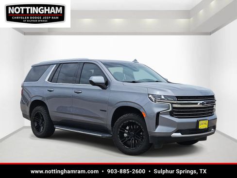 Used 2021 Chevrolet Tahoe LT w/ Max Trailering Package RWD image 1