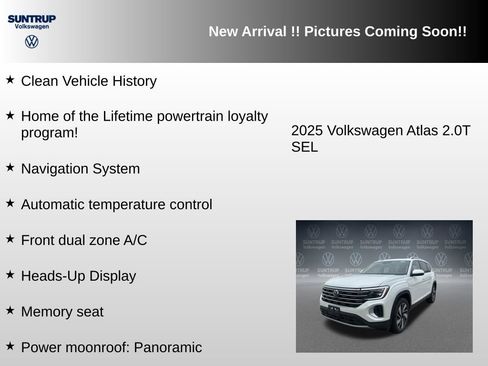 Used 2025 Volkswagen Atlas SEL image 5