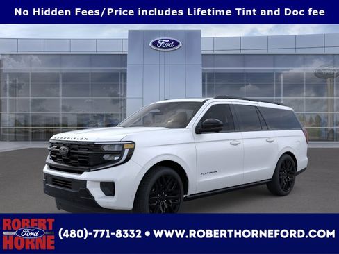 New 2026 Ford Expedition Max Platinum w/ Stealth Performance Package AWD/4WD image 1
