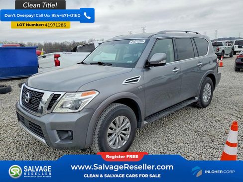 Used 2017 Nissan Armada SV w/ Driver Package RWD image 1