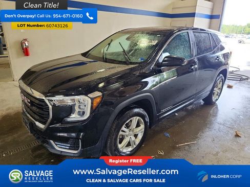Used 2022 GMC Terrain SLE AWD/4WD image 1