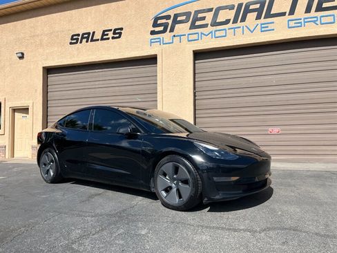 Used 2021 Tesla Model 3 Long Range AWD/4WD image 1
