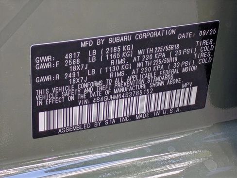 New 2025 Subaru Crosstrek 2.5i Limited w/ Popular Package #3A image 21