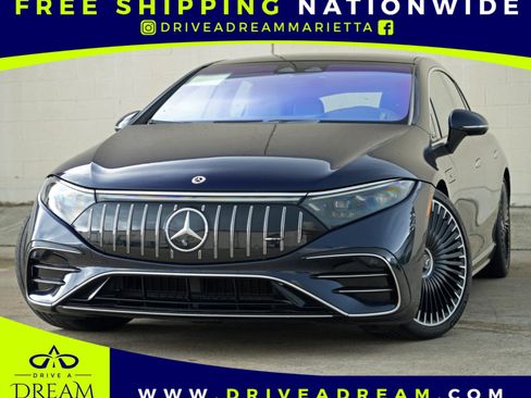 Used 2022 Mercedes-Benz EQS AMG 4MATIC image 1