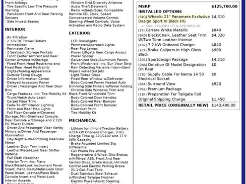 Used 2023 Porsche Panamera 4S w/ Sportdesign Package image 59