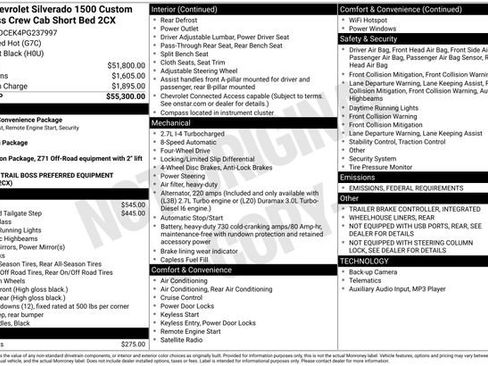 Certified 2023 Chevrolet Silverado 1500 Custom Trail Boss image 6