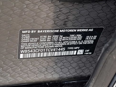 Used 2026 BMW iX xDrive45 AWD/4WD image 25