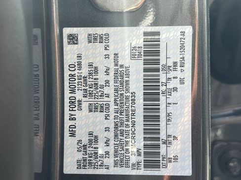 New 2026 Ford Bronco Sport Outer Banks AWD/4WD image 35