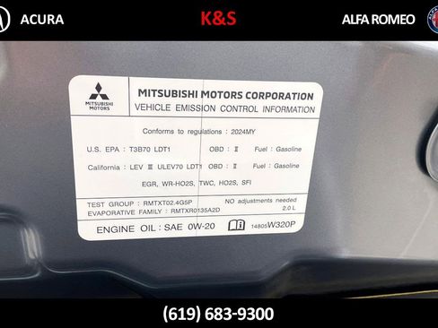 Used 2024 Mitsubishi Outlander Sport SE image 35