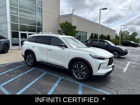 Certified 2023 INFINITI QX60 Luxe w/ Cargo Package AWD/4WD image 3