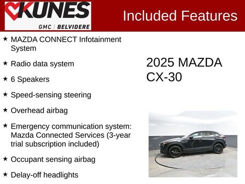 Used 2025 MAZDA CX-30 AWD 2.5 S w/ Select Sport Pkg image 2