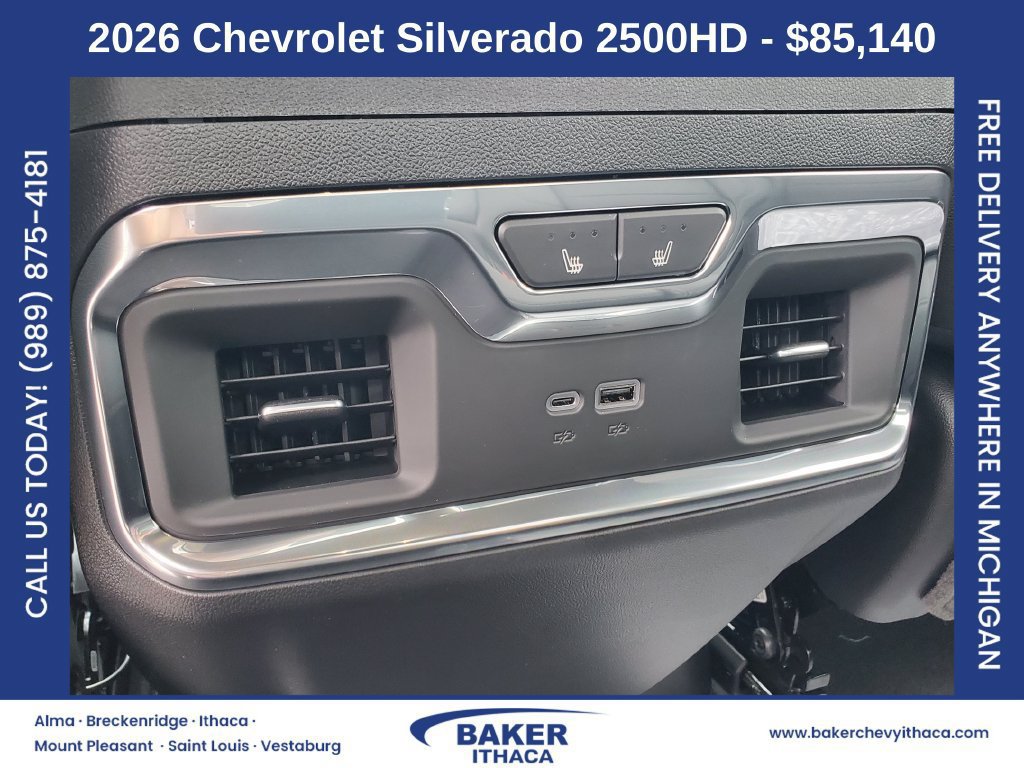 New 2026 Chevrolet Silverado 2500 LTZ w/ Trail Boss Package AWD/4WD image 36