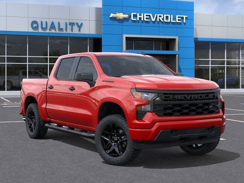 New 2026 Chevrolet Silverado 1500 Custom w/ Turbomax Blackout Package RWD image 7