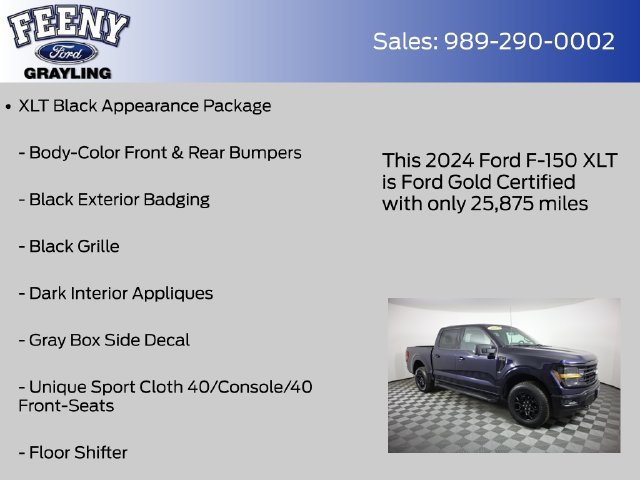 Certified 2024 Ford F150 XLT AWD/4WD image 8