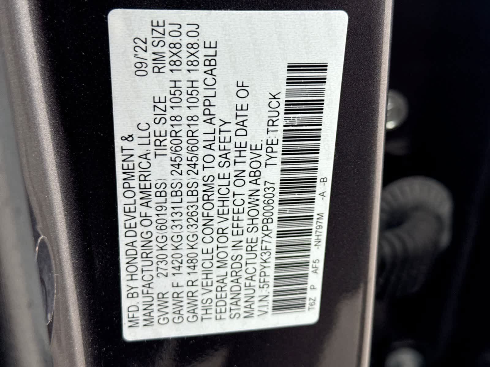Used 2023 Honda Ridgeline RTL-E image 41
