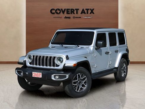 Used 2024 Jeep Wrangler Unlimited Sahara w/ Technology Group AWD/4WD image 1