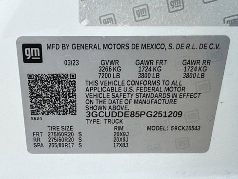 Used 2023 Chevrolet Silverado 1500 LT w/ Z71 Off-Road Package AWD/4WD image 33