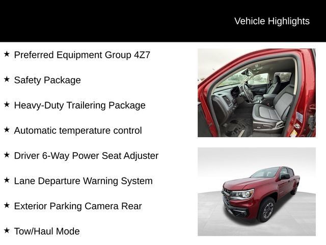 Used 2021 Chevrolet Colorado Z71 w/ Safety Package AWD/4WD image 11