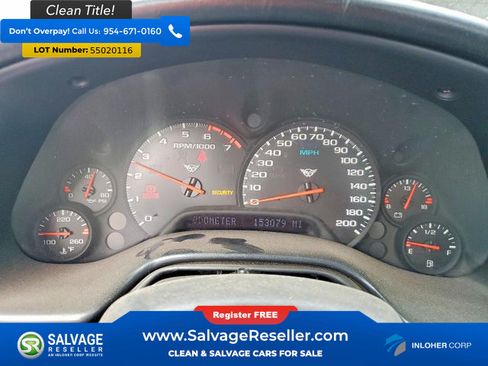 Used 2002 Chevrolet Corvette Convertible w/ Preferred Equipment Group2 RWD image 12