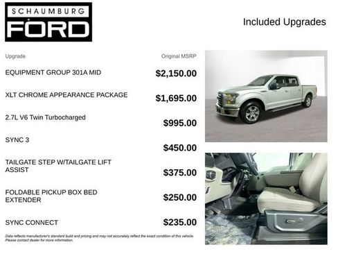 Used 2017 Ford F150 XLT w/ Equipment Group 301A Mid image 4