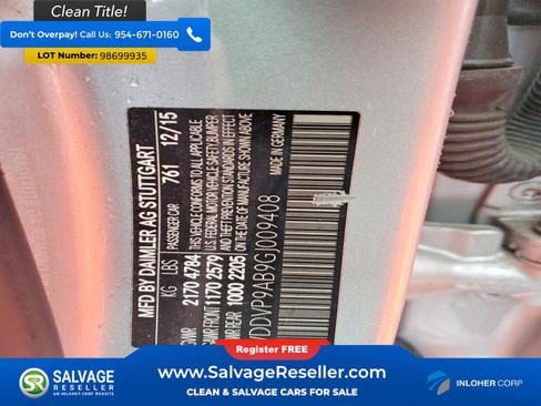 Used 2016 Mercedes-Benz B 250e image 16