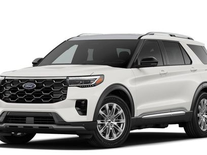 New 2026 Ford Explorer Platinum