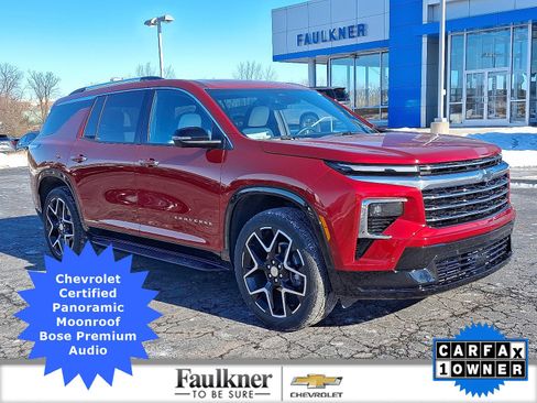 Certified 2025 Chevrolet Traverse High Country w/ LPO, Floor Liner Package image 1