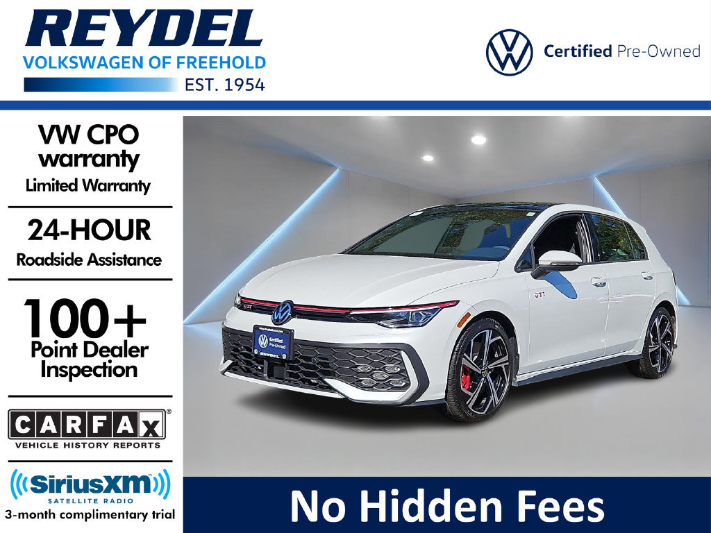Certified 2025 Volkswagen GTI SE FWD image 1