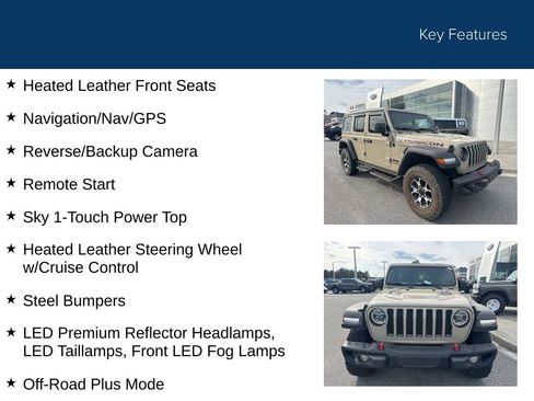 Used 2022 Jeep Wrangler Unlimited Rubicon w/ Steel Bumper Group image 11