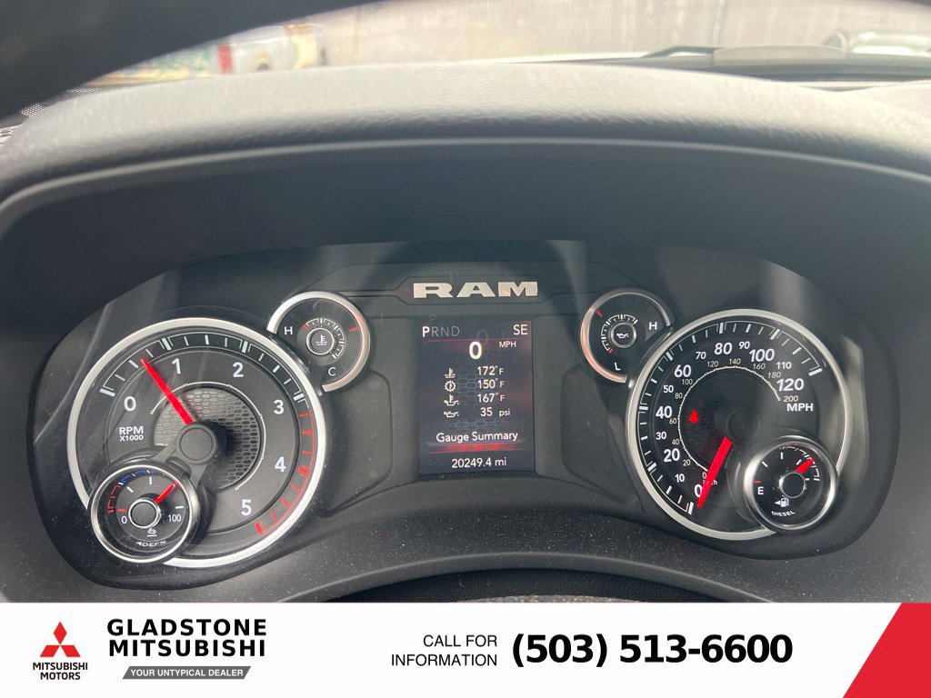 Used 2024 RAM 2500 Big Horn w/ Night Edition AWD/4WD image 13