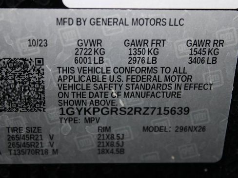 Certified 2024 Cadillac XT6 Sport w/ Technology Package image 33